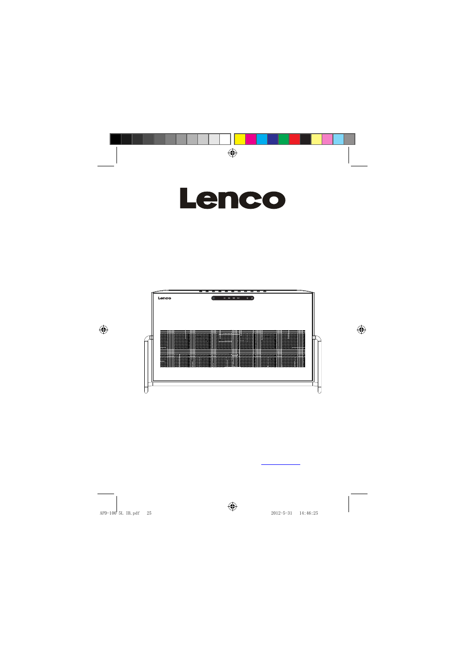 Apd-100 ib-nl.pdf, Apd-100 | Lenco APD-100 User Manual | Page 25 / 61
