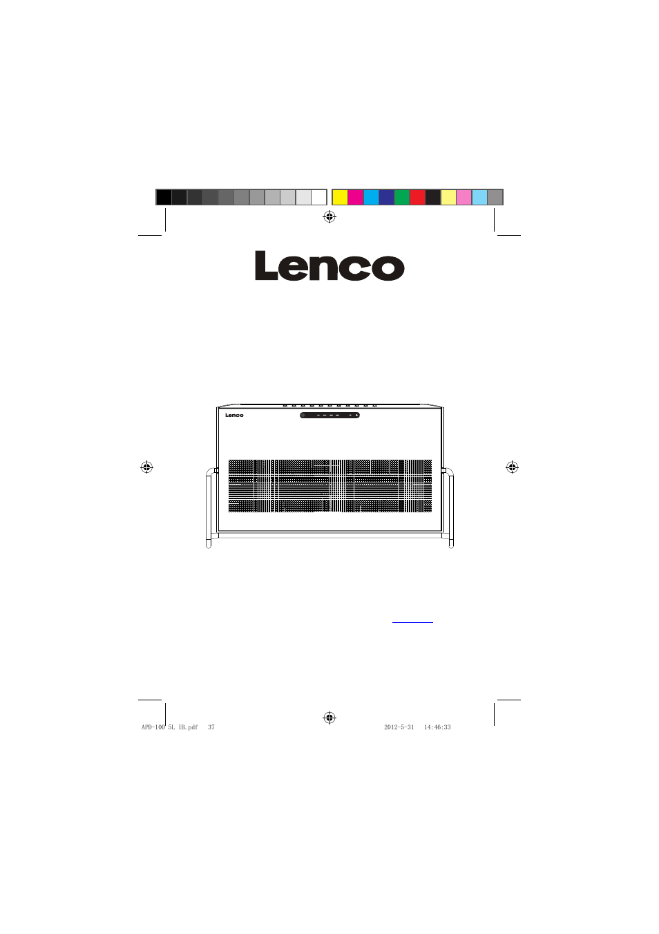 Apd-100 ib-fr.pdf, Apd-100, Lecteur multimédia sans fil guide de l’utilisateur | Lenco APD-100 User Manual | Page 37 / 61