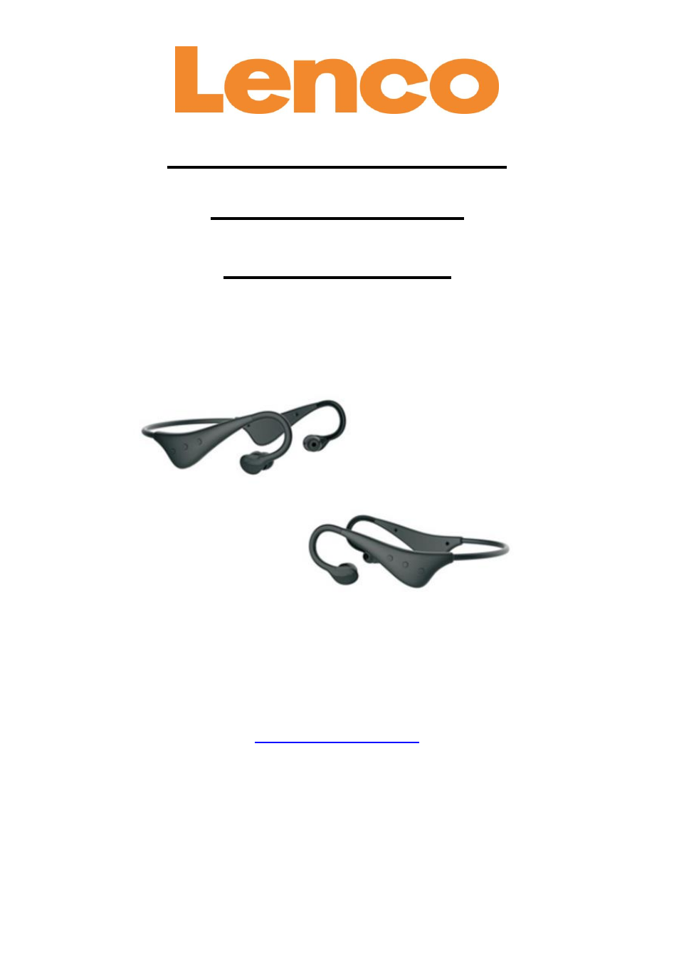 Lenco BH-100 User Manual | 6 pages