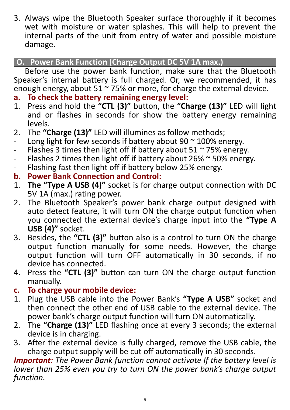 Lenco Boost-6 User Manual | Page 9 / 12