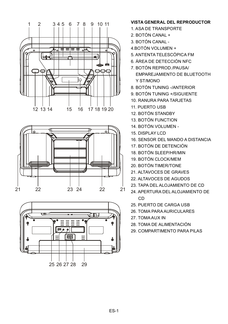 Lenco Boost-8 User Manual | Page 13 / 60