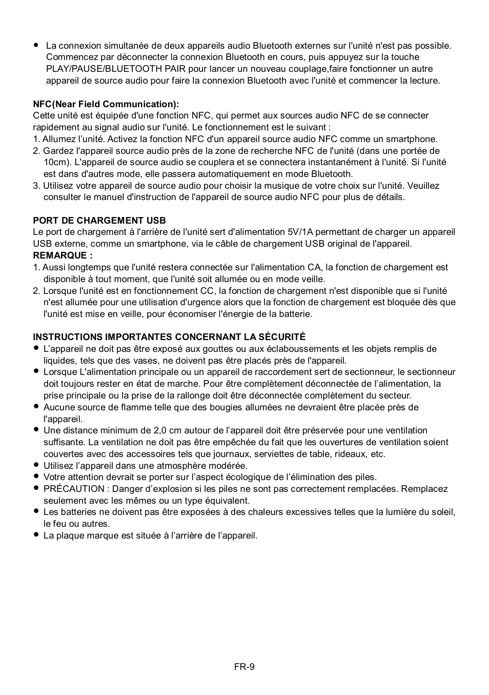 Lenco Boost-8 User Manual | Page 33 / 60