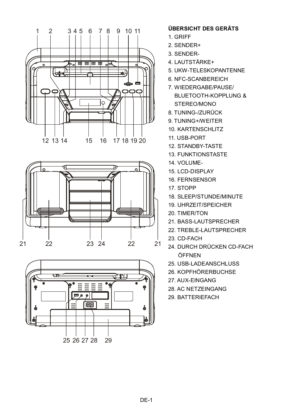 Lenco Boost-8 User Manual | Page 37 / 60