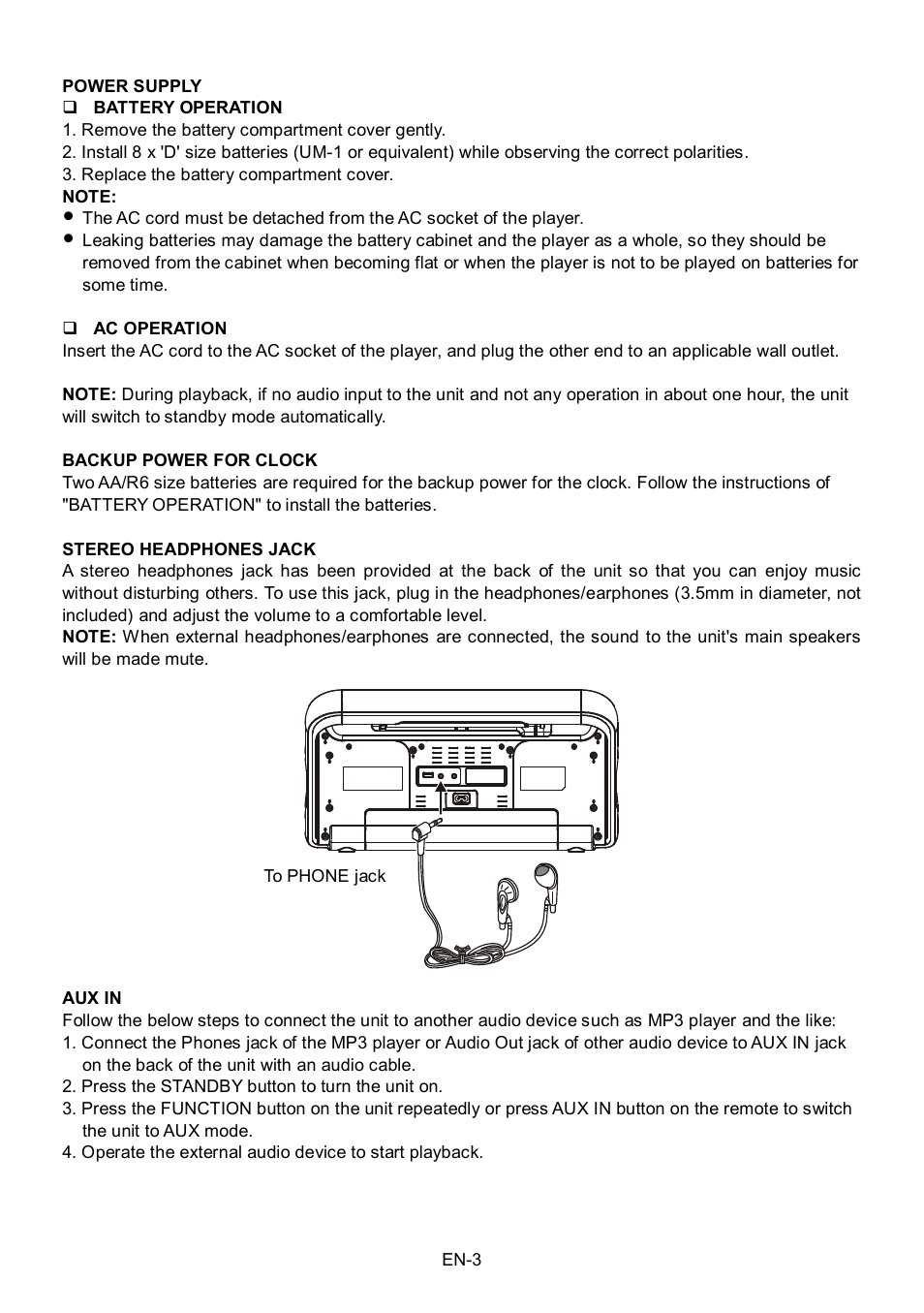 Lenco Boost-8 User Manual | Page 4 / 60