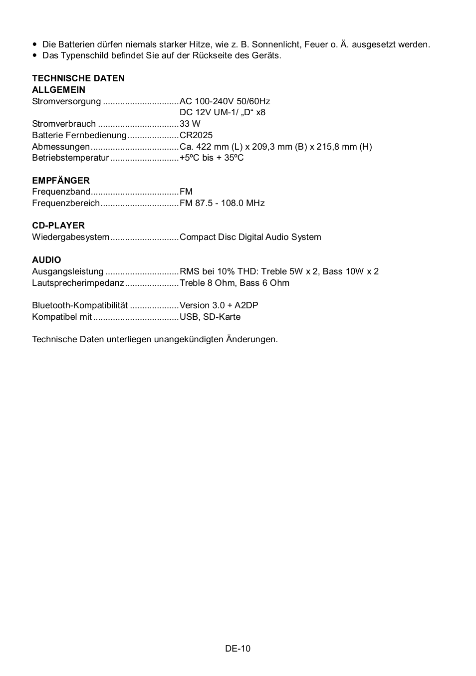 Lenco Boost-8 User Manual | Page 46 / 60