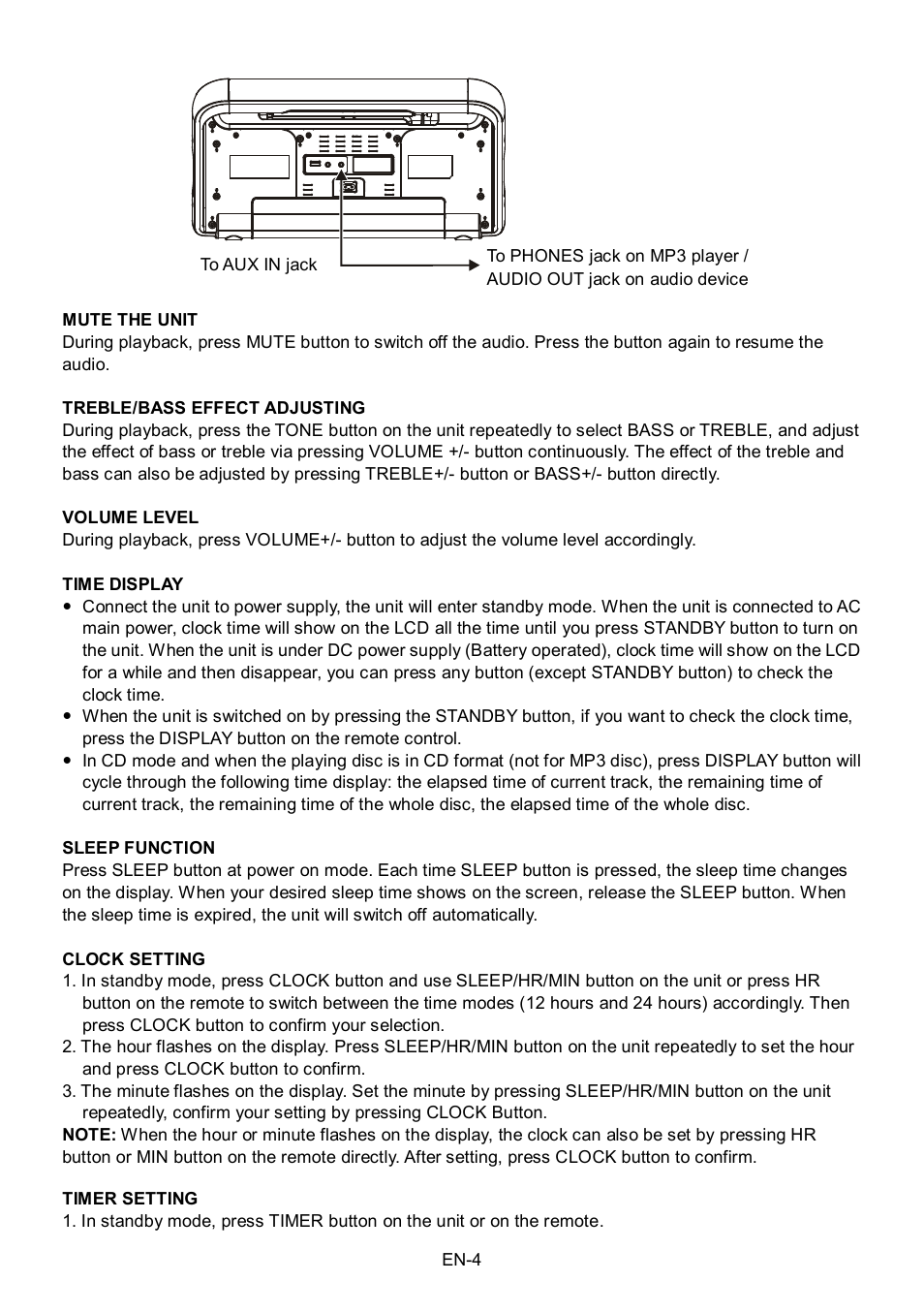 Lenco Boost-8 User Manual | Page 5 / 60