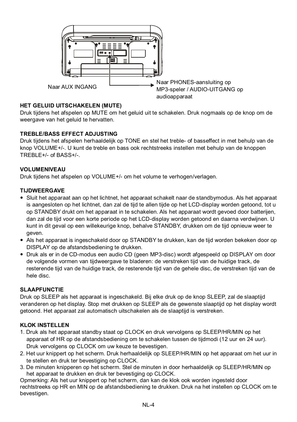 Lenco Boost-8 User Manual | Page 52 / 60
