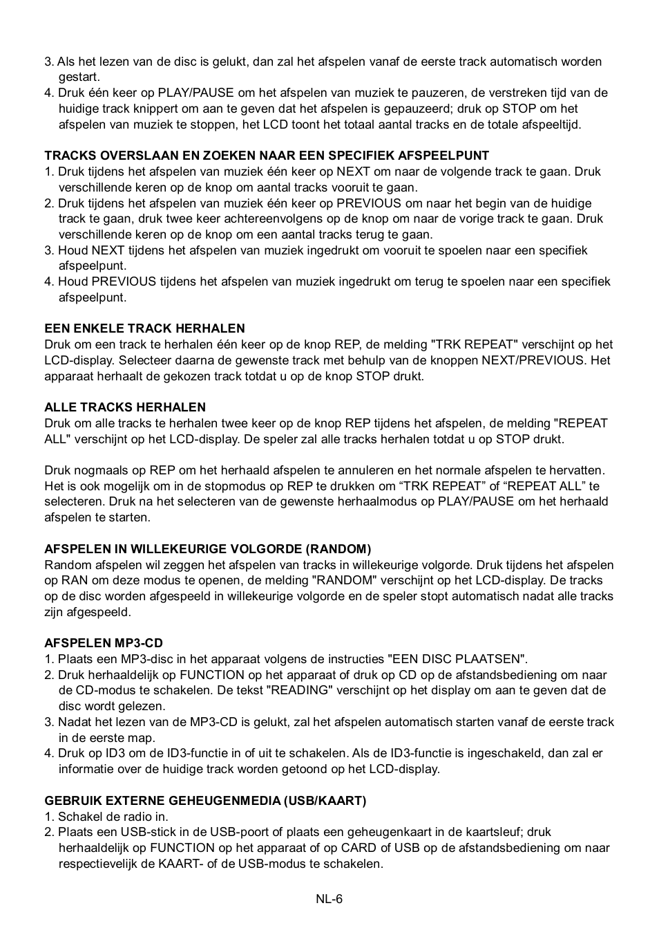 Lenco Boost-8 User Manual | Page 54 / 60