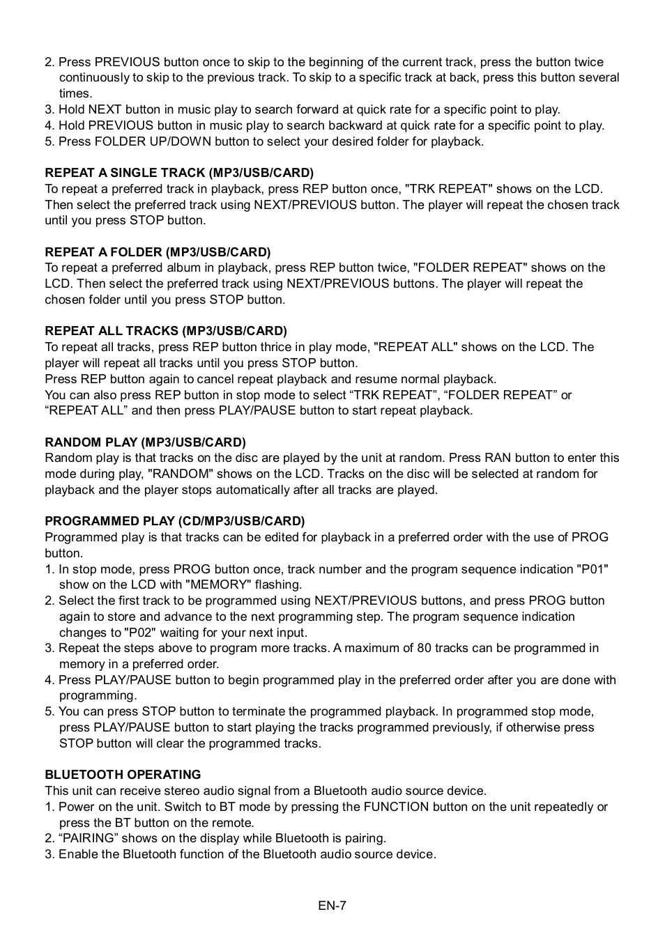 Lenco Boost-8 User Manual | Page 8 / 60