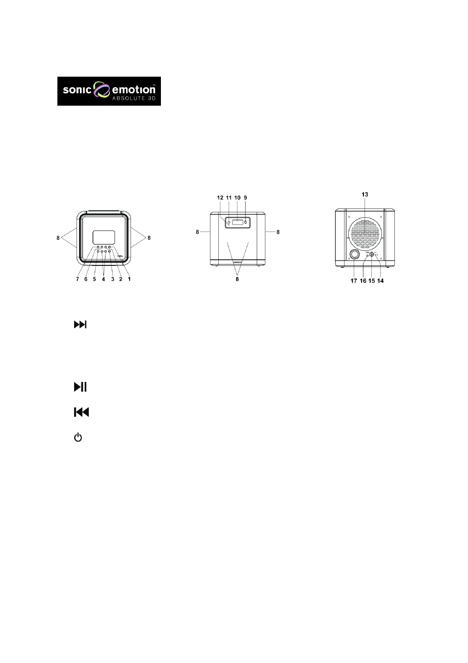3d sound, Exploring the device | Lenco BT-4304 User Manual | Page 4 / 14
