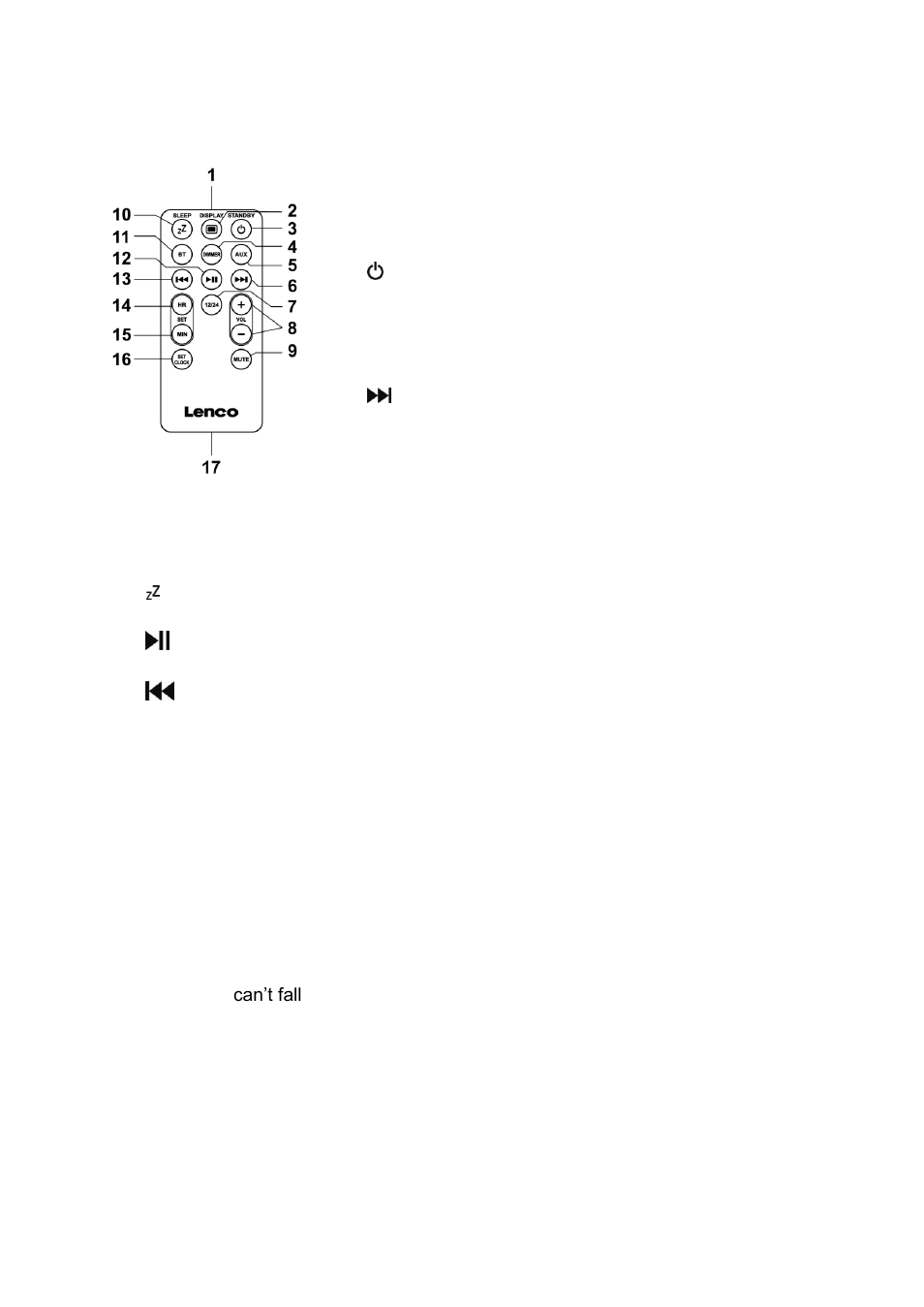 Exploring the remote control, Getting started, Where to install | Lenco BT-4304 User Manual | Page 5 / 14
