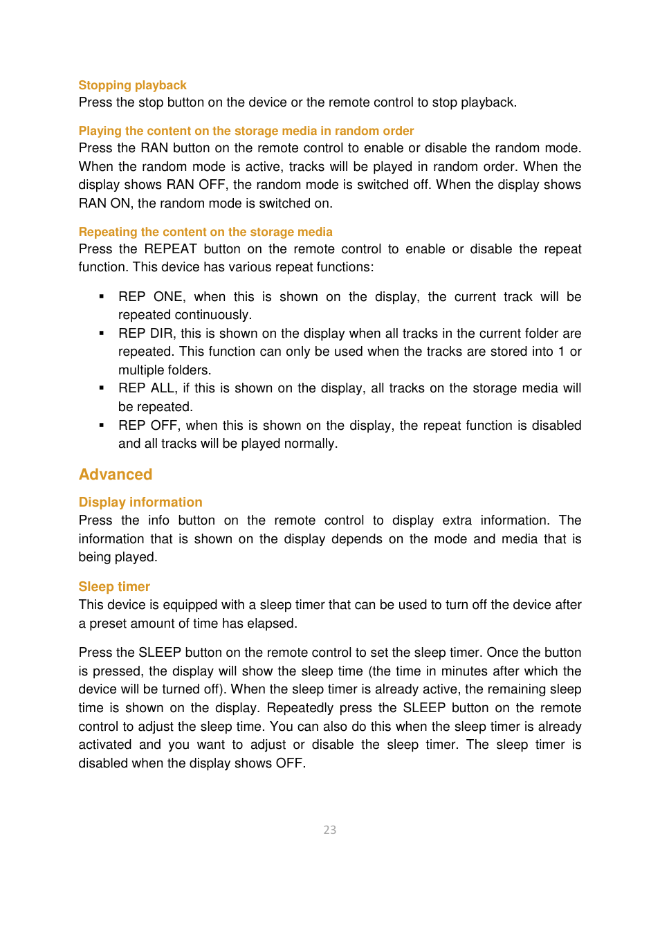 Lenco BTT-2 User Manual | Page 23 / 39