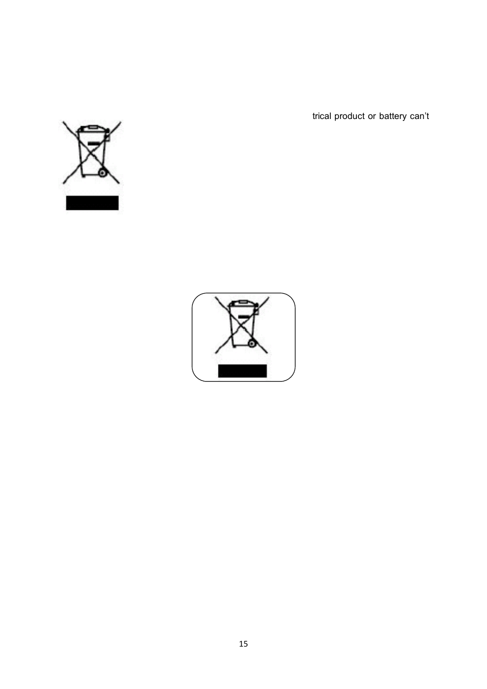 End of life | Lenco BTT-6 User Manual | Page 15 / 15