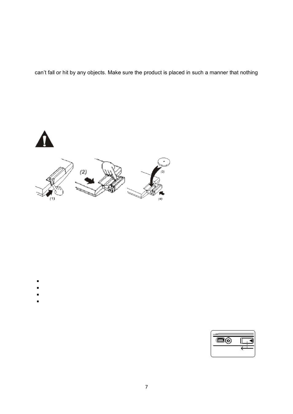 Getting started, Where to install, Connecting the power cord | Installing the batteries in the remote control, Battery maintenance, Installing the backup memory battery | Lenco BTT-6 User Manual | Page 7 / 15