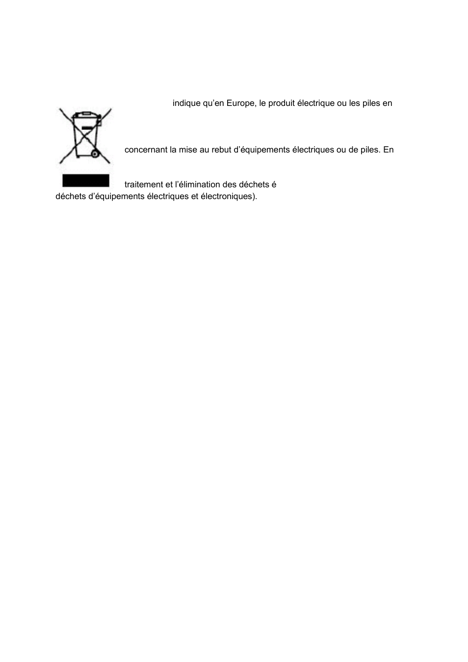Fin de vie du produit | Lenco CARTAB-920 User Manual | Page 136 / 171