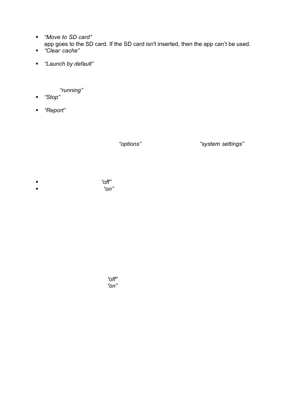 System settings, Wireless & networks | Lenco CARTAB-920 User Manual | Page 14 / 171