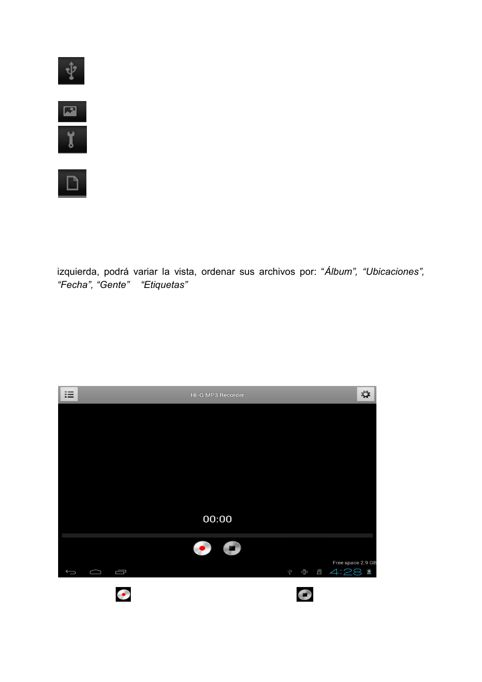 Galería, Grabadora de mp3 de alta calidad | Lenco CARTAB-920 User Manual | Page 159 / 171