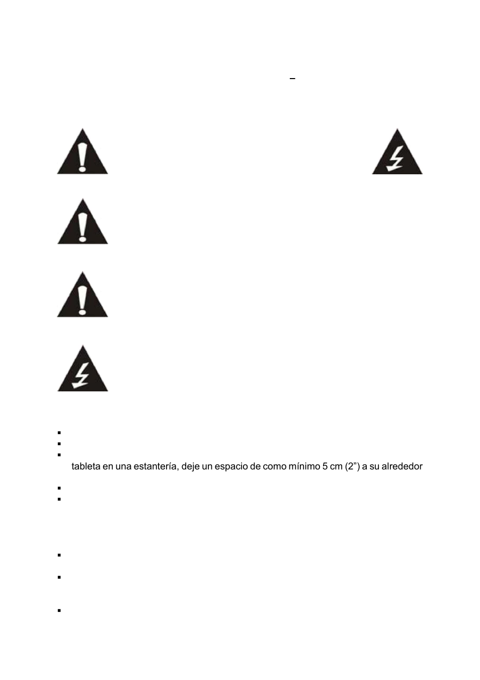 Instrucciones de seguridad | Lenco CARTAB-920 User Manual | Page 165 / 171