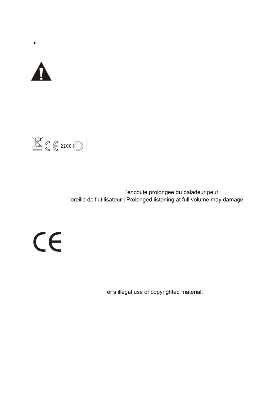 National restrictions, Declaration of conformity, Do not distribute copyright-protected material | Lenco CARTAB-920 User Manual | Page 30 / 171