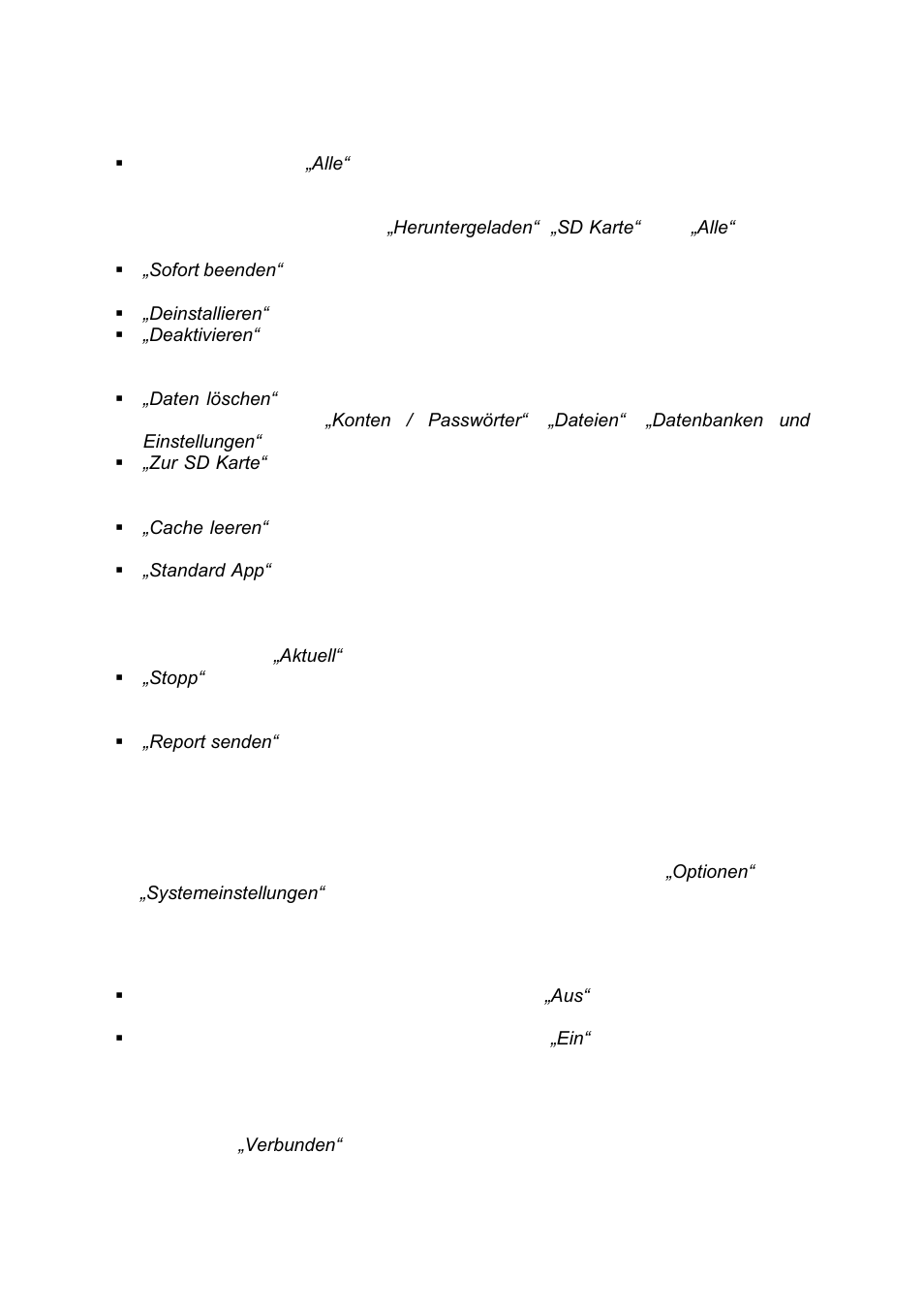 Systemeinstellungen, Wireless &netzwerke | Lenco CARTAB-920 User Manual | Page 46 / 171