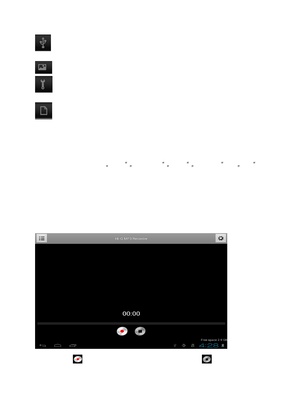 Galerie, Hi-q mp3 rekorder | Lenco CARTAB-920 User Manual | Page 57 / 171