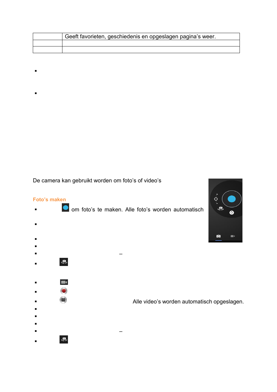 Rekenmachine, Kalender, Camera | Lenco CARTAB-920 User Manual | Page 88 / 171