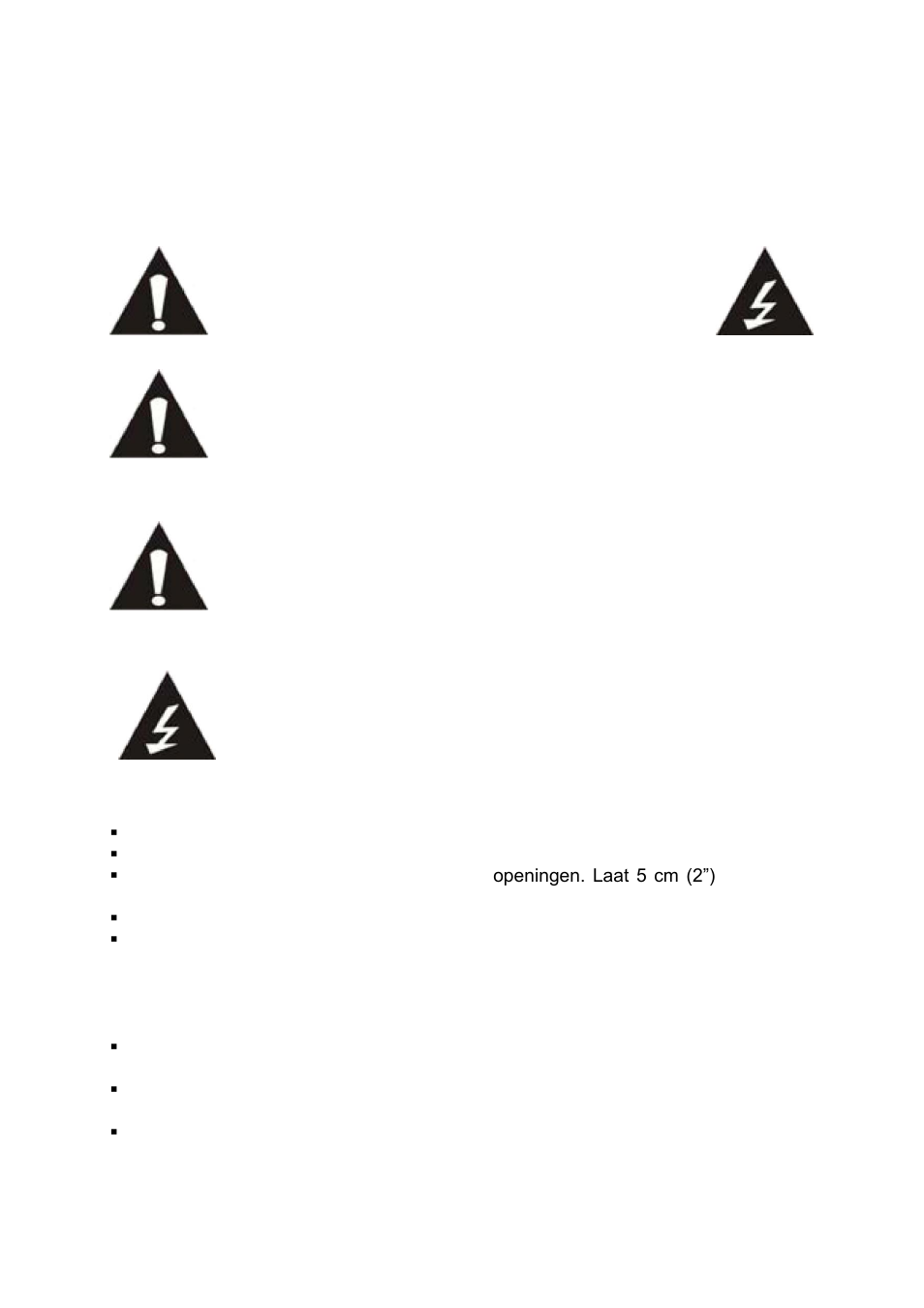 Veiligheidsinstructies | Lenco CARTAB-920 User Manual | Page 96 / 171