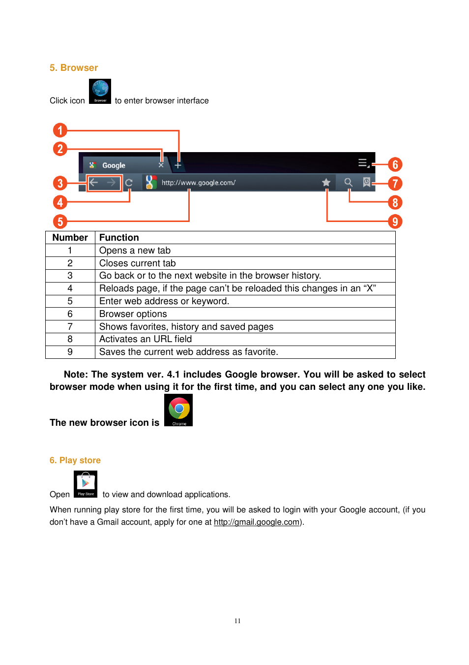 Lenco CARTAB-925 User Manual | Page 11 / 23