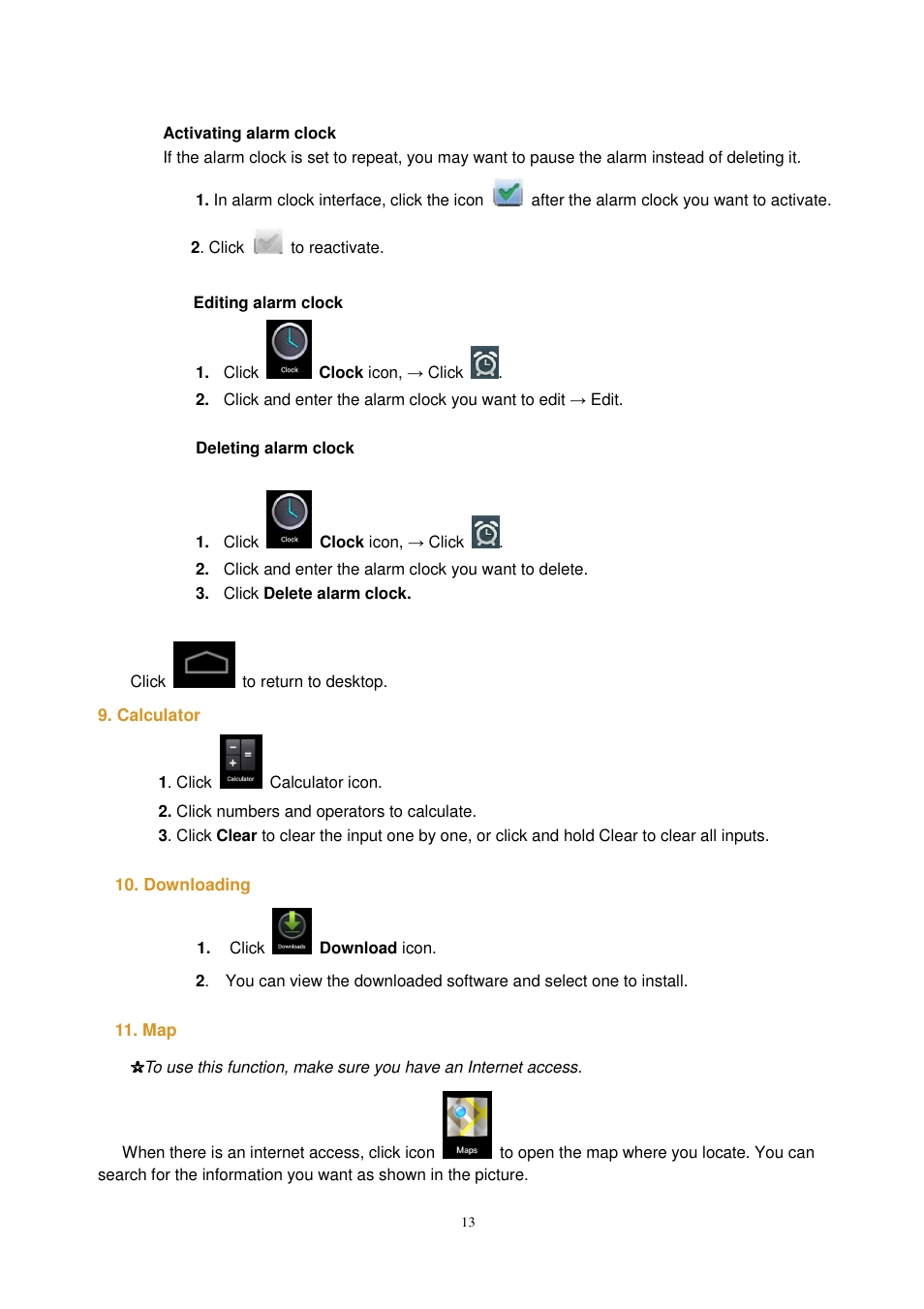 Lenco CARTAB-925 User Manual | Page 13 / 23