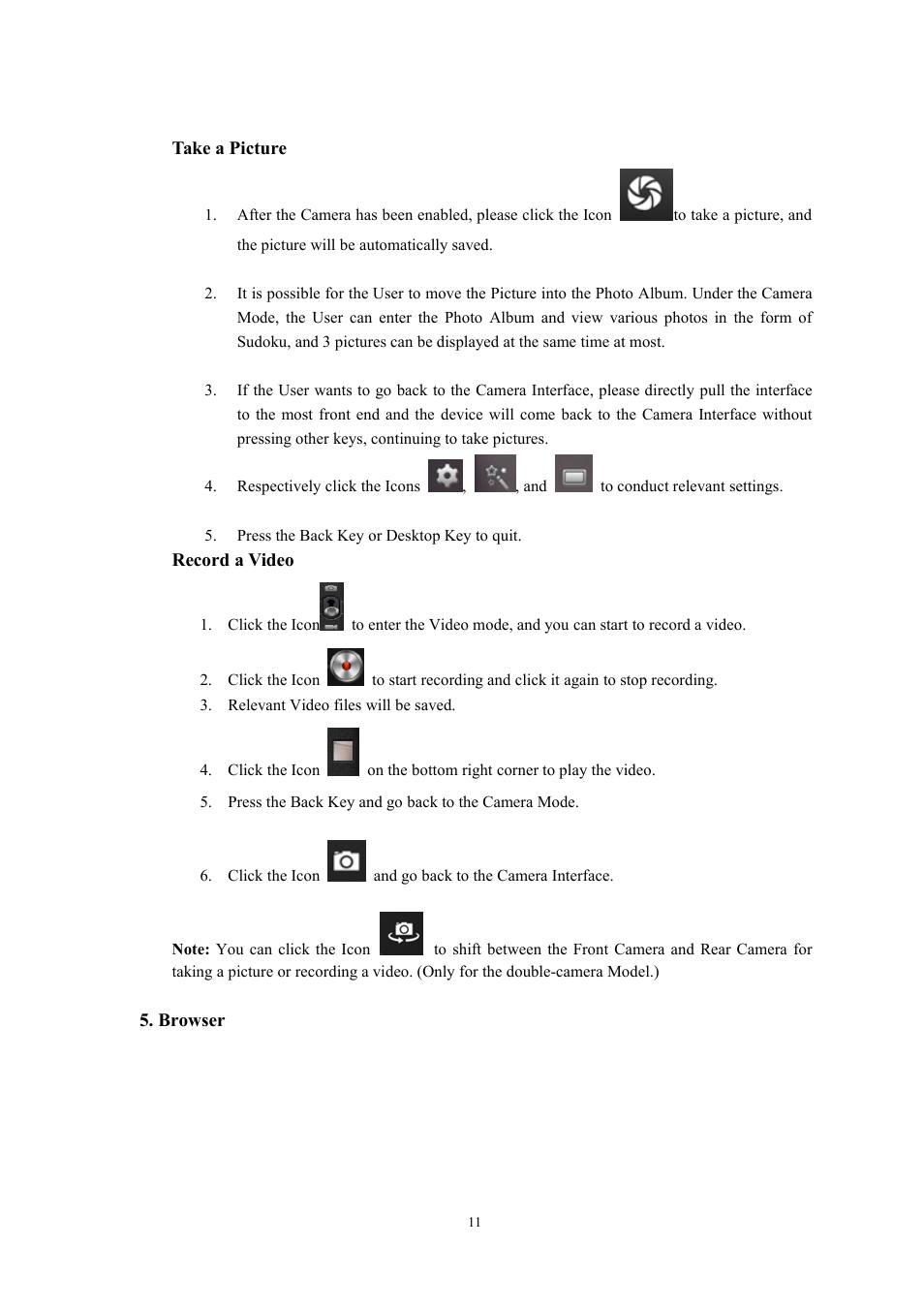 Browser | Lenco Cooltab-74 User Manual | Page 11 / 25