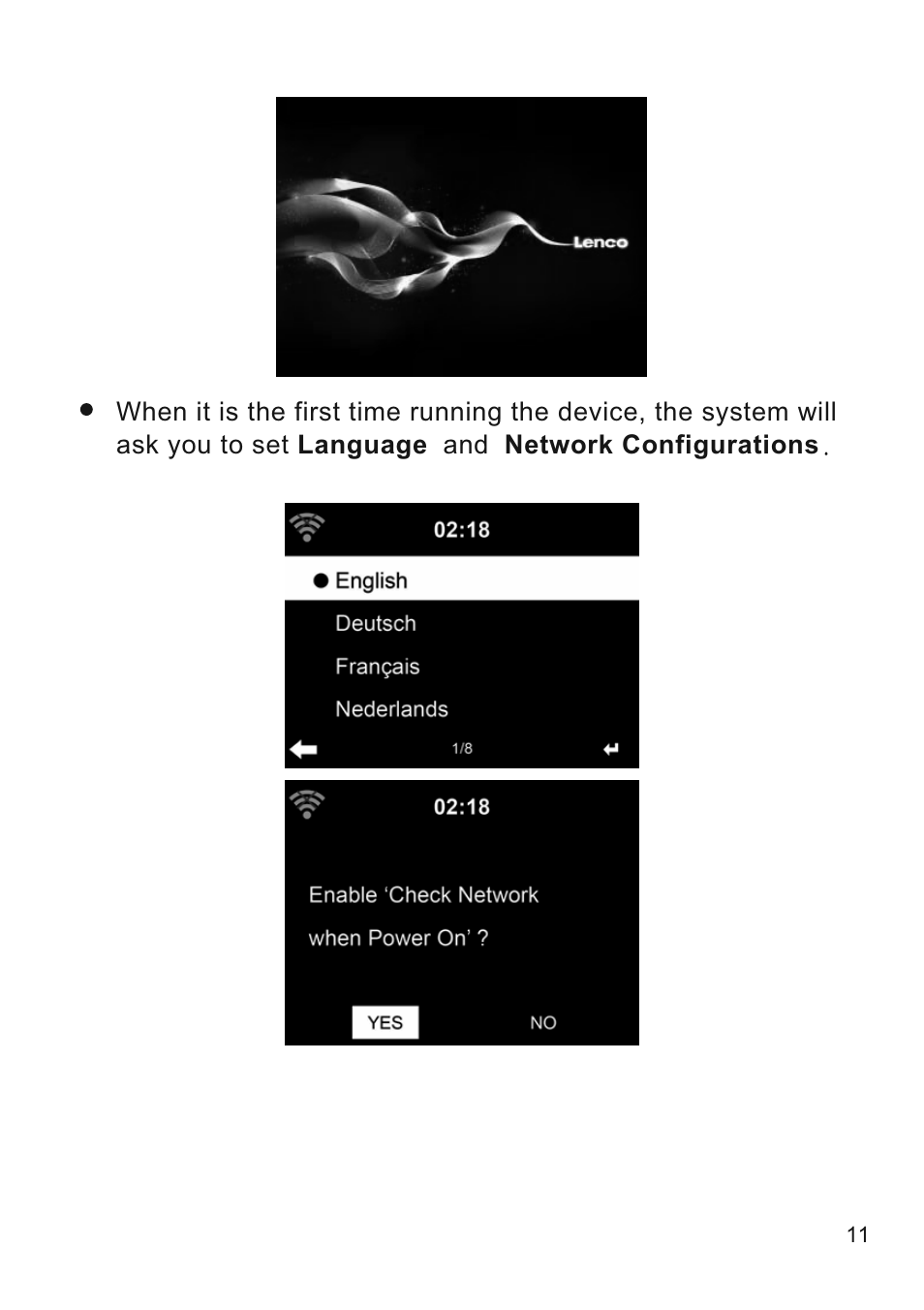 Lenco CR-2003 User Manual | Page 11 / 52