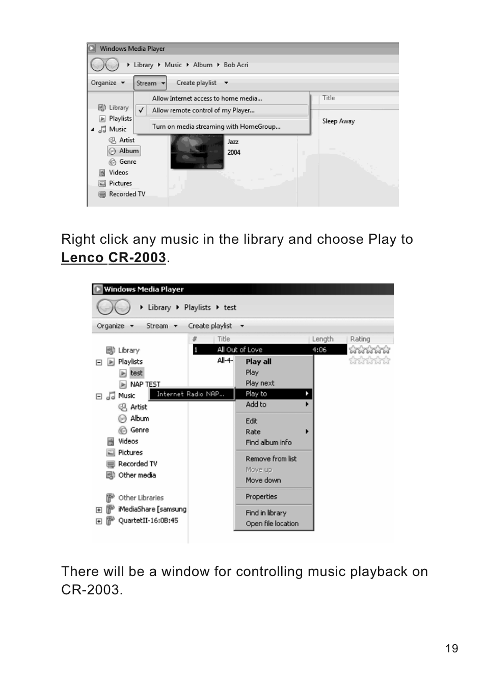 Lenco CR-2003 User Manual | Page 19 / 52