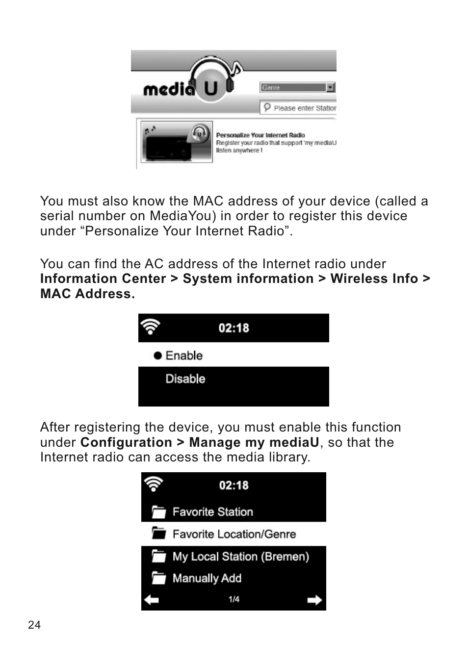 Lenco CR-2003 User Manual | Page 24 / 52