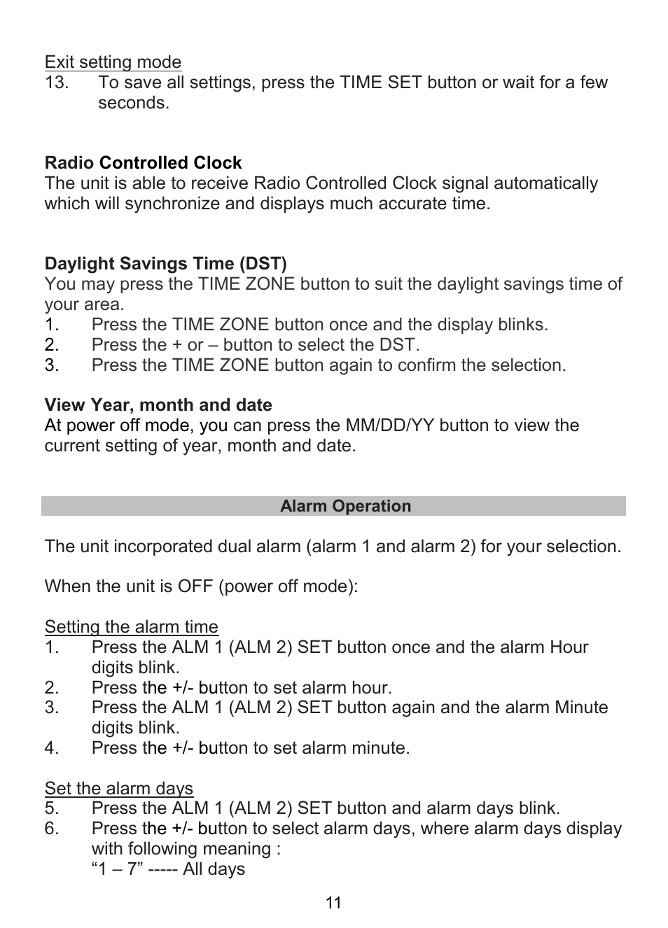 Lenco CR-335 User Manual | Page 11 / 86