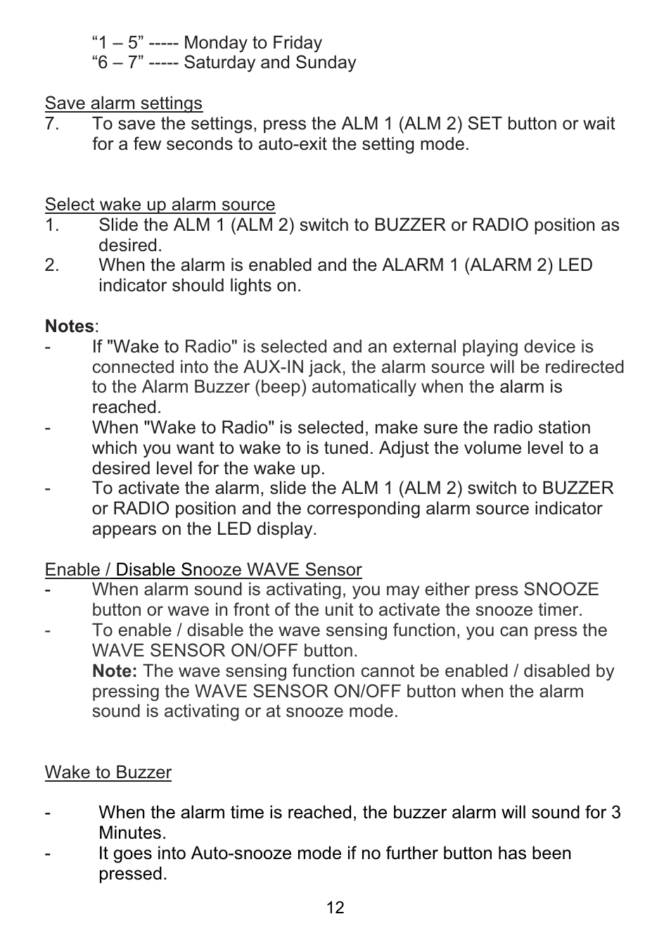 Lenco CR-335 User Manual | Page 12 / 86