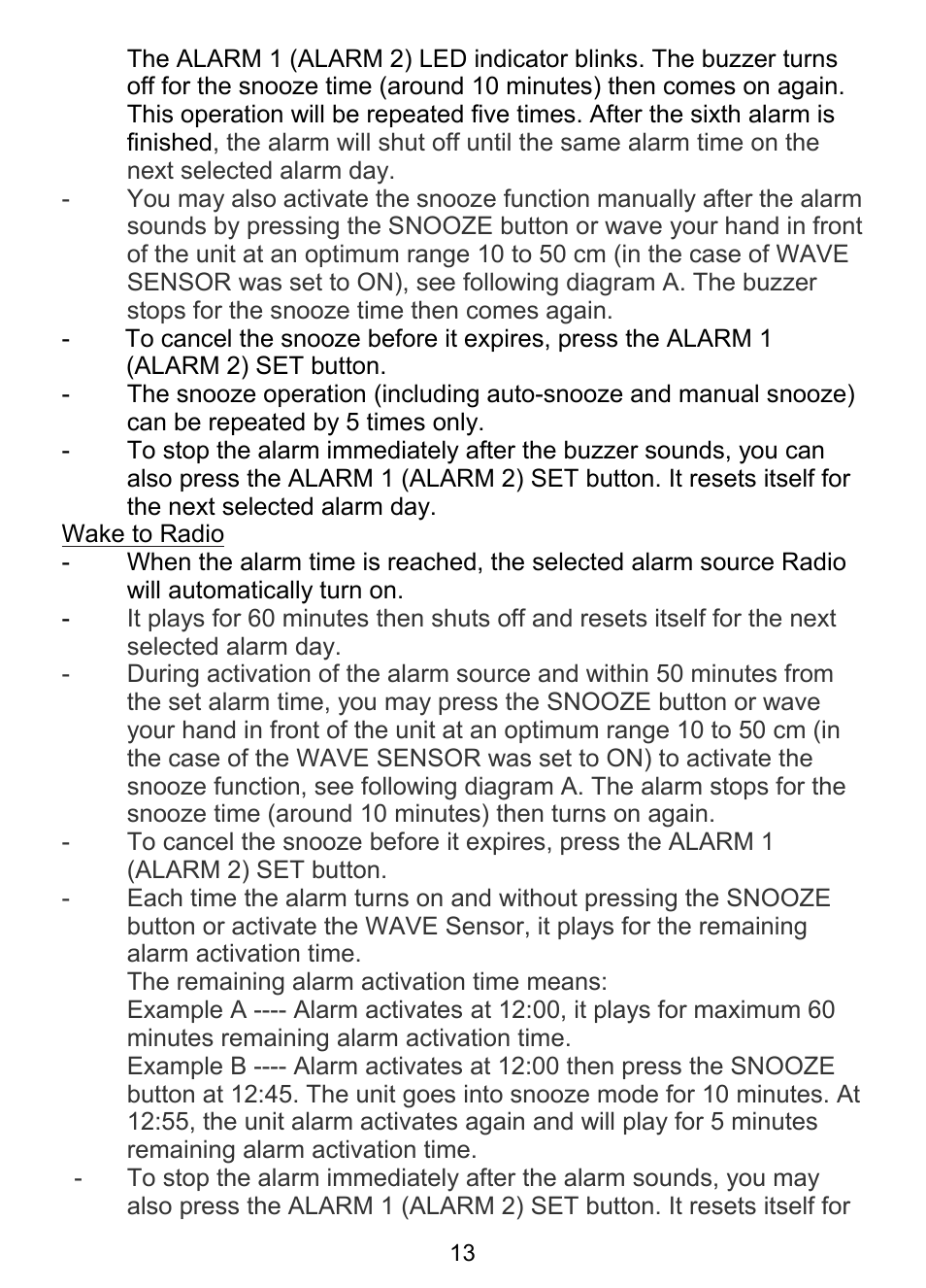 Lenco CR-335 User Manual | Page 13 / 86