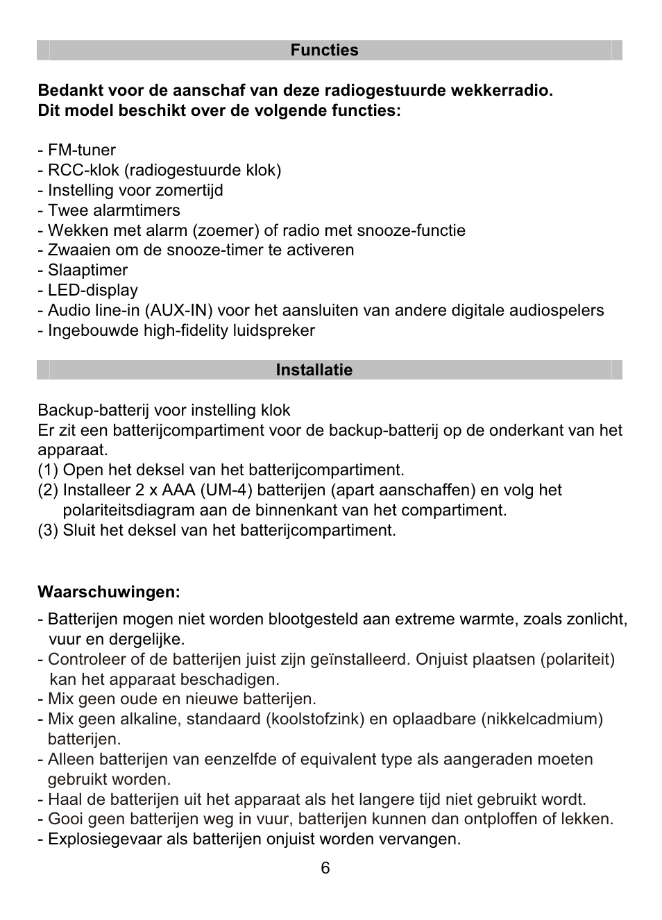 Lenco CR-335 User Manual | Page 40 / 86