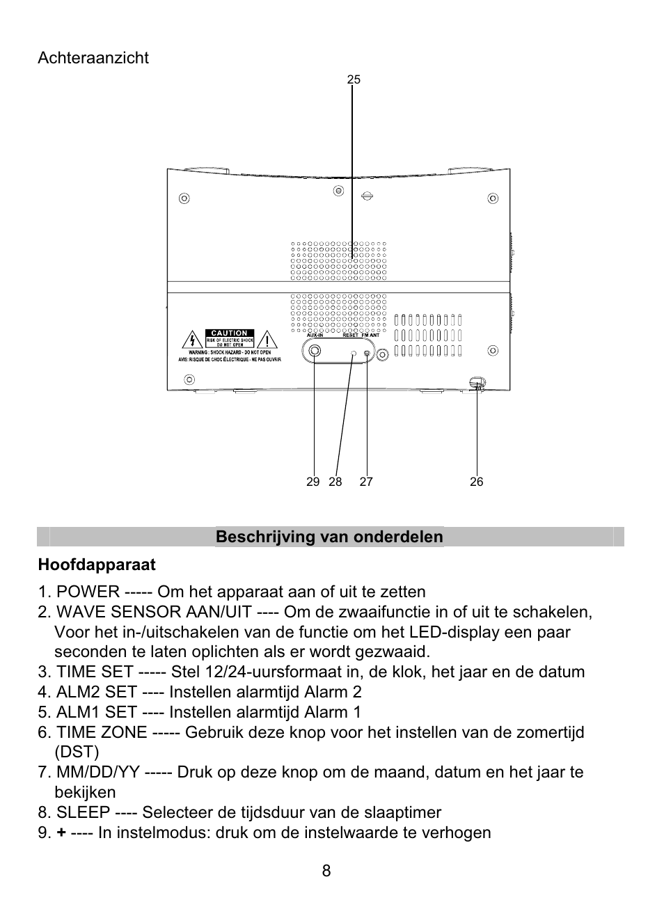 Lenco CR-335 User Manual | Page 42 / 86