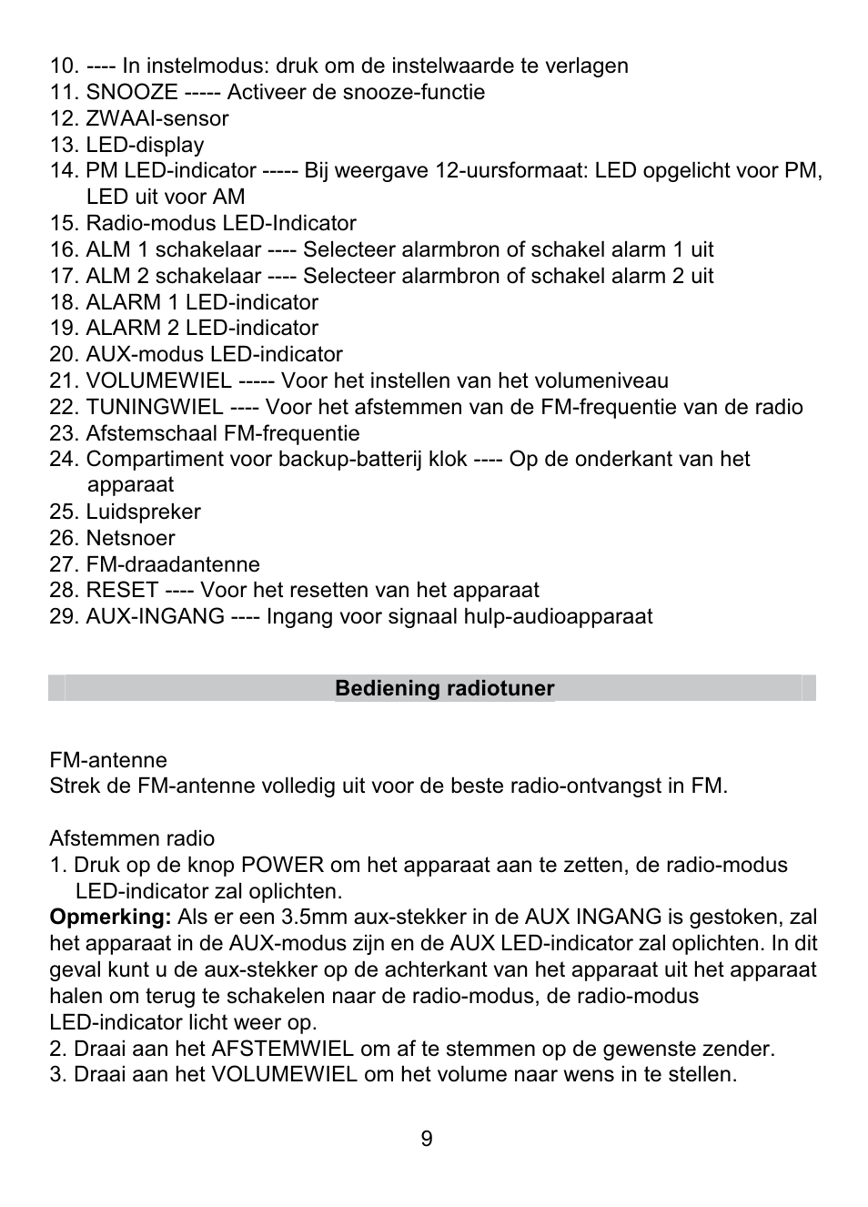 Lenco CR-335 User Manual | Page 43 / 86