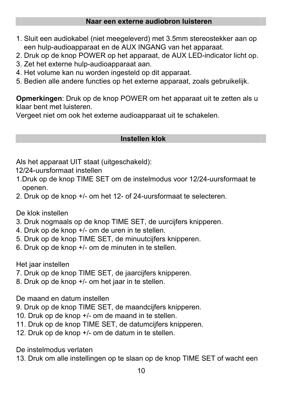 Lenco CR-335 User Manual | Page 44 / 86