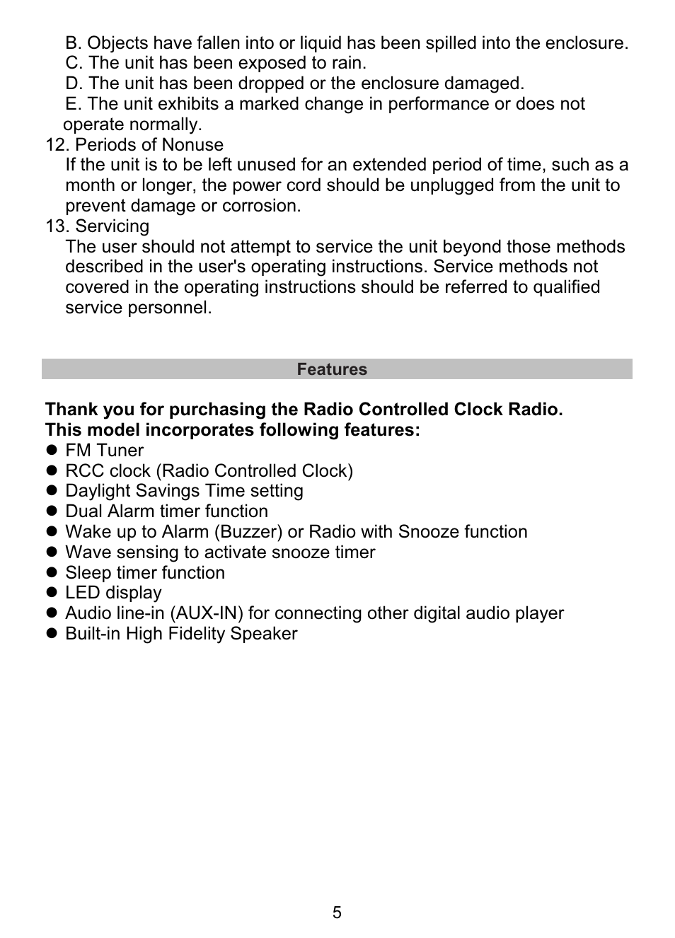 Lenco CR-335 User Manual | Page 5 / 86