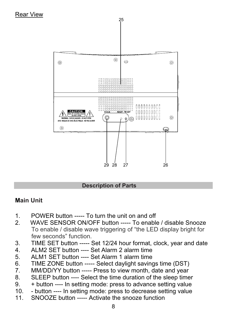 Lenco CR-335 User Manual | Page 8 / 86