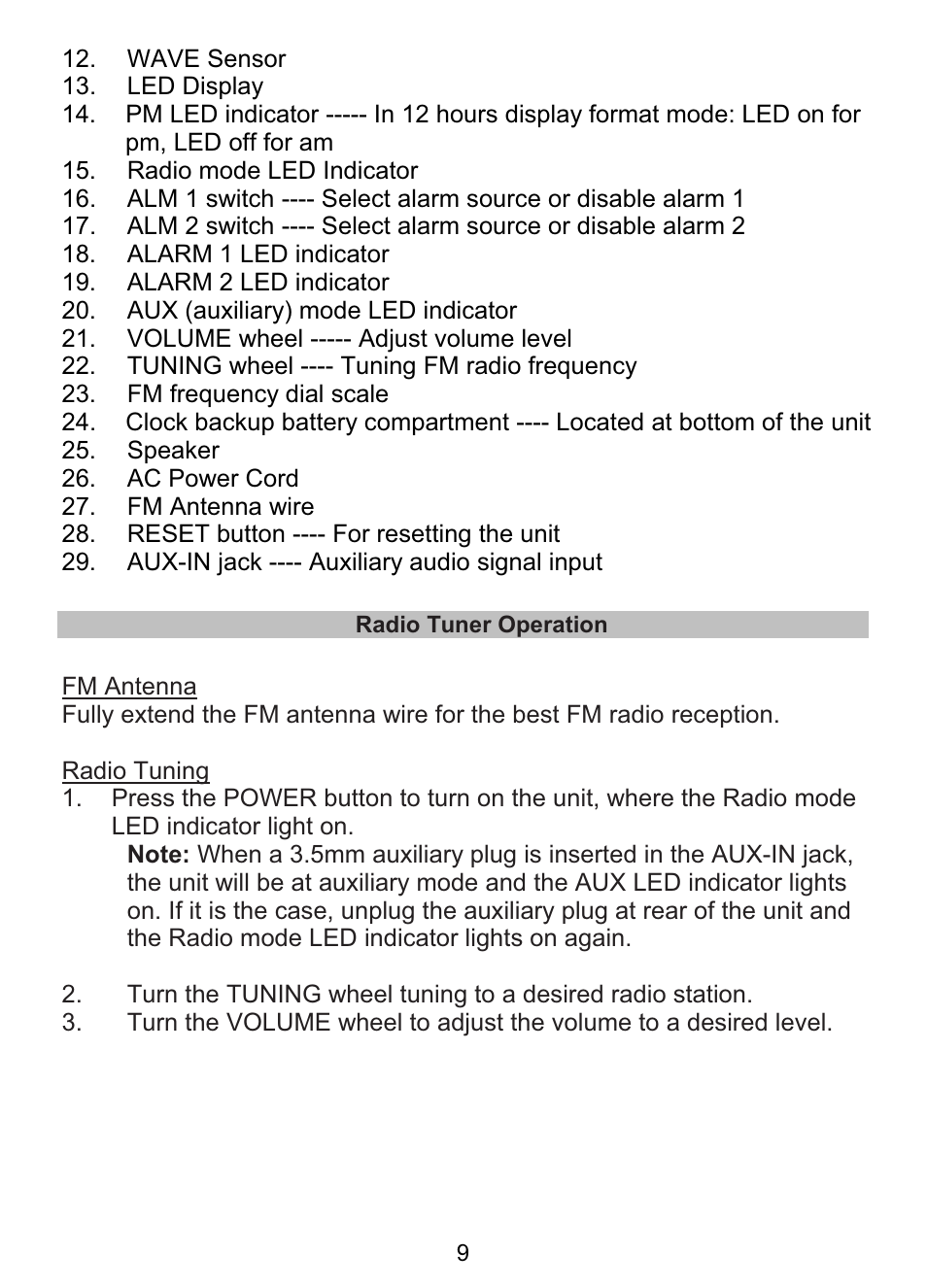 Lenco CR-335 User Manual | Page 9 / 86