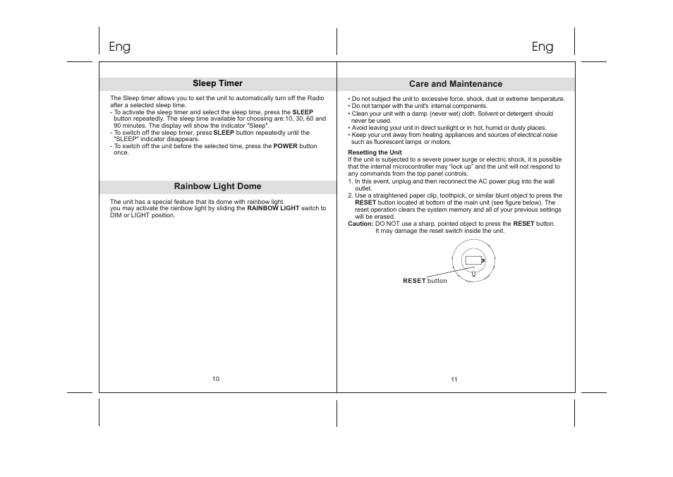 Lenco CRW-1 User Manual | Page 6 / 7