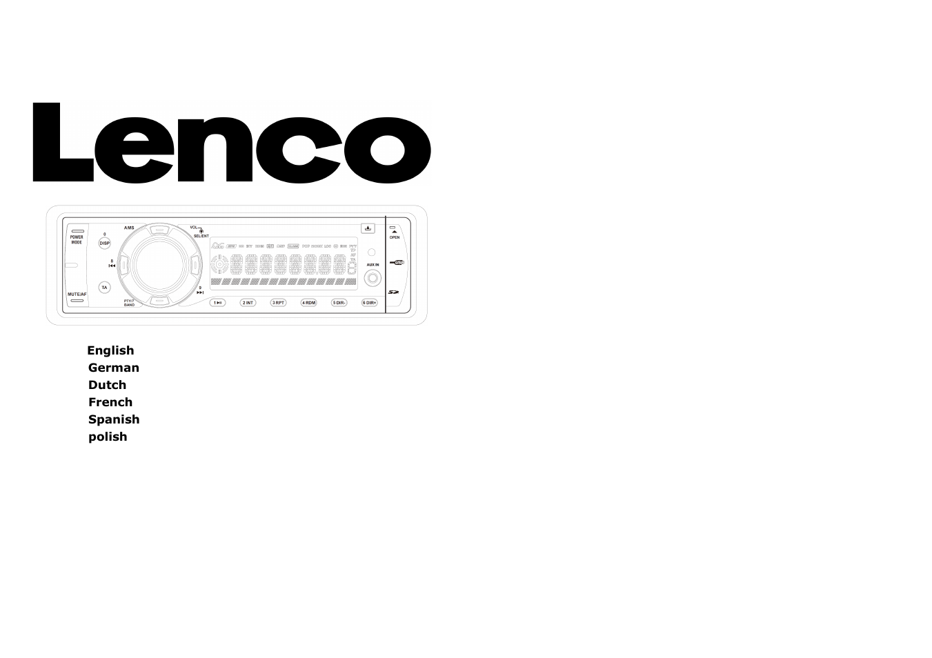 Lenco CS-322 User Manual | 31 pages