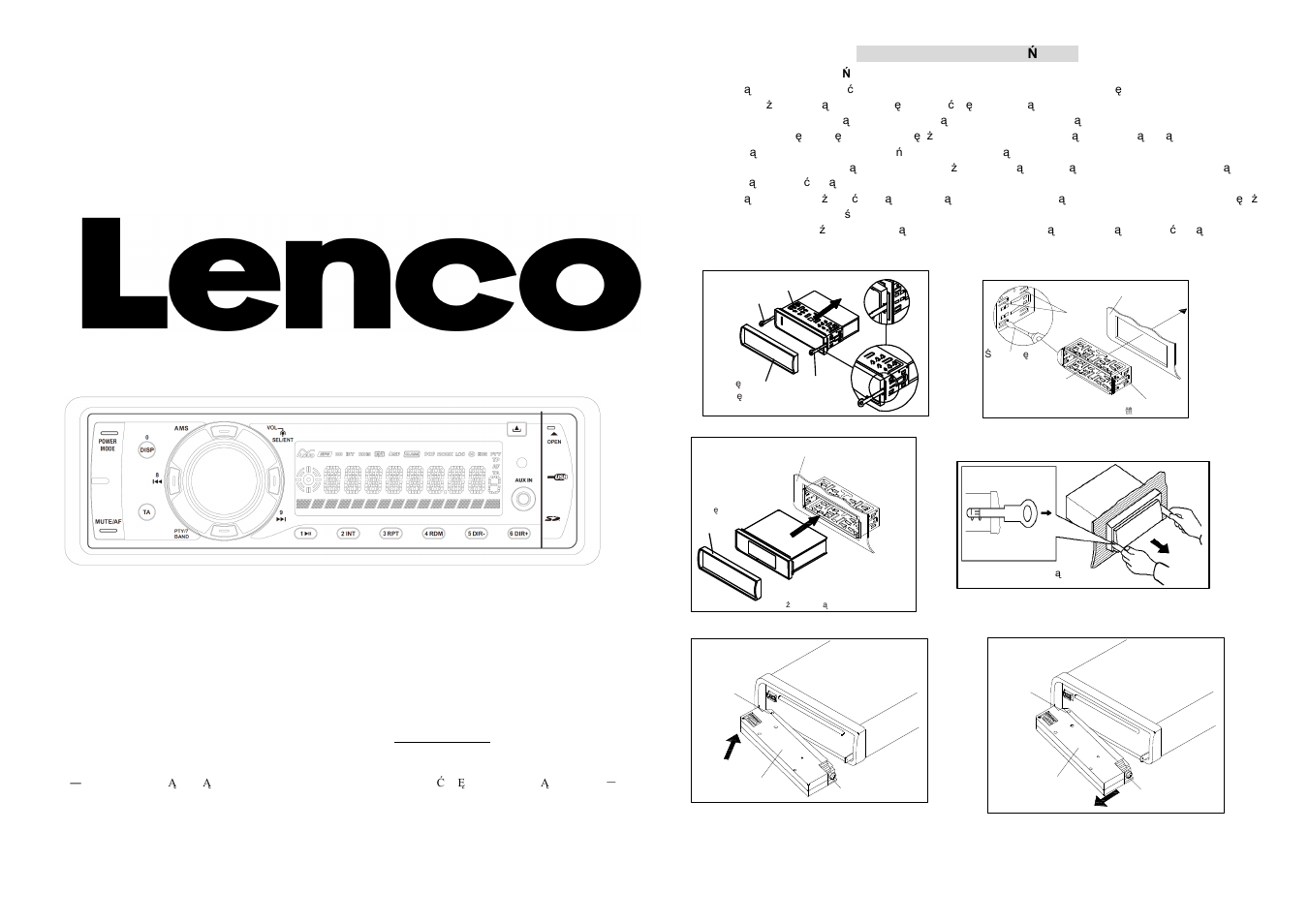 Instrukcja obsługi | Lenco CS-322 User Manual | Page 27 / 31