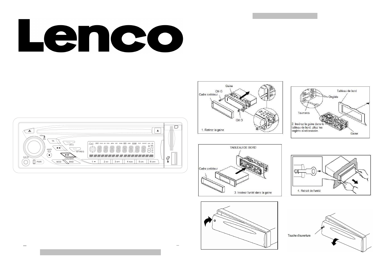 Lenco CS-341 User Manual | 24 pages