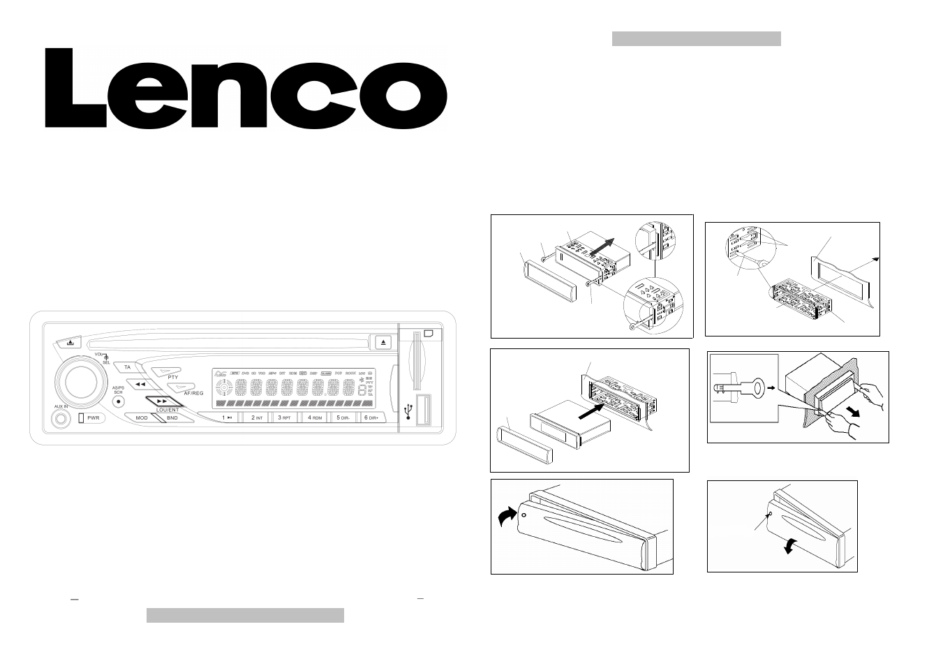 Manual de instrucciones | Lenco CS-341 User Manual | Page 9 / 24