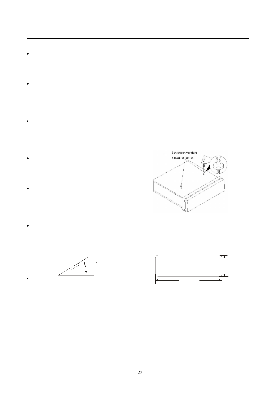 Einbau | Lenco CS-351 BT User Manual | Page 24 / 111