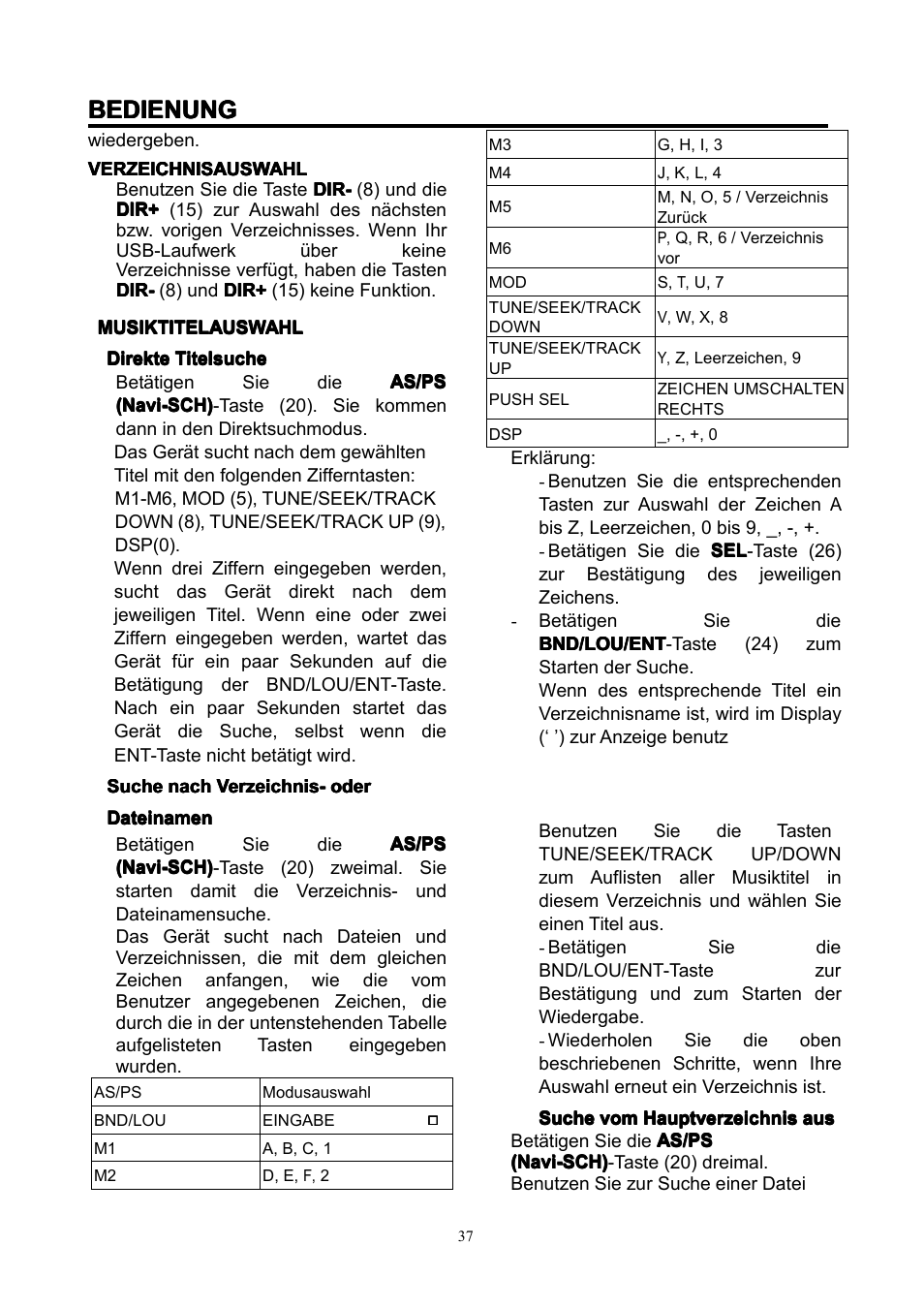 Bedienung | Lenco CS-351 BT User Manual | Page 38 / 111
